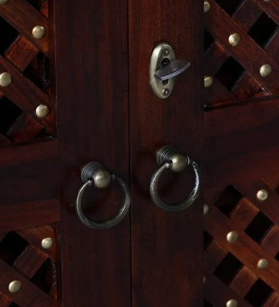 
 Промышленный винтажный барный шкаф, индийский барный шкаф Sheesham, деревянный высококлассный барный шкаф Jodhpur, стойка для хранения винных бутылок ручной работы, барный шкаф  