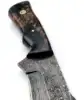Dark Brown Burl & Gloss Black Hybrid Resin