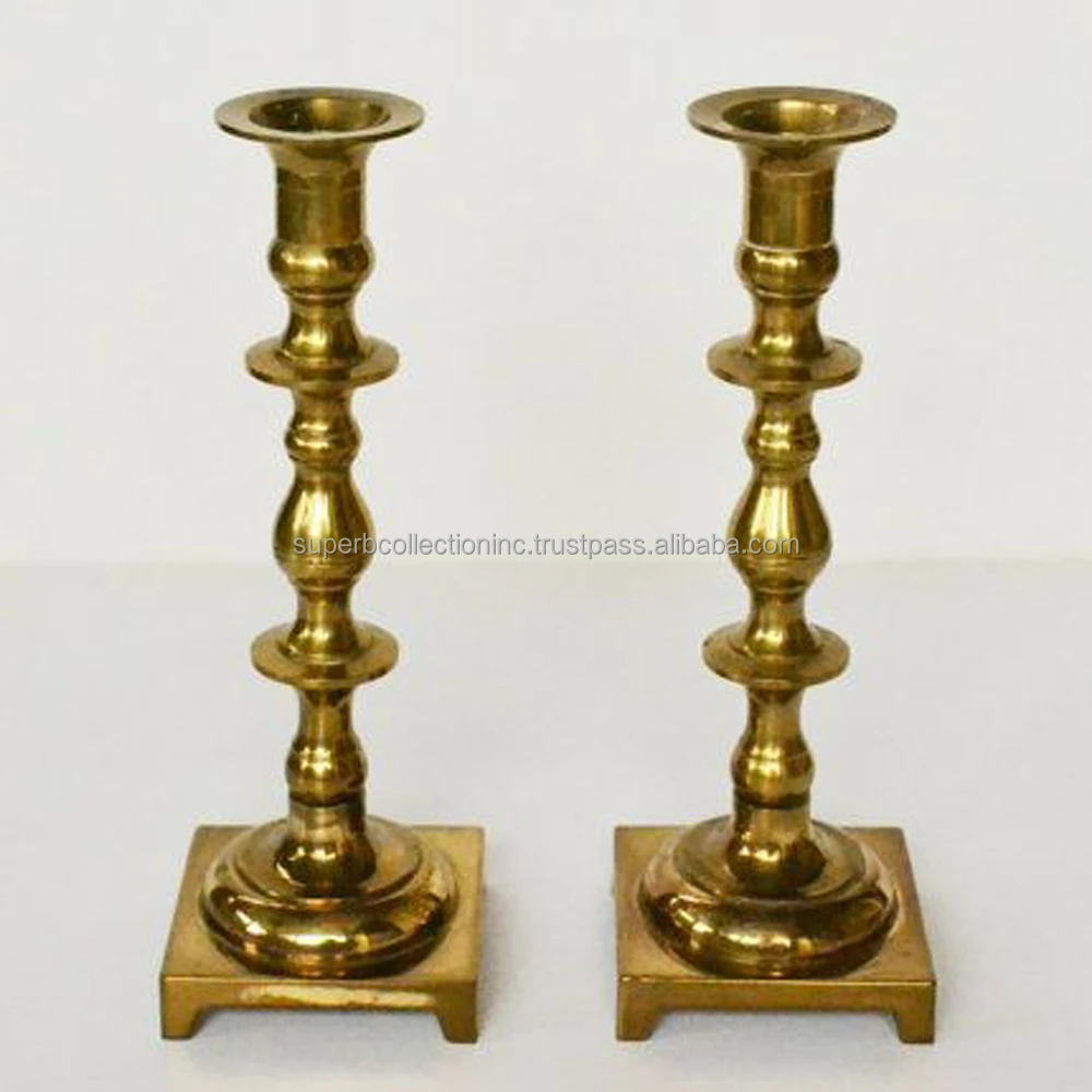 Brass Altar Religious Candle Holder Handmade Wholesale And Suppliers