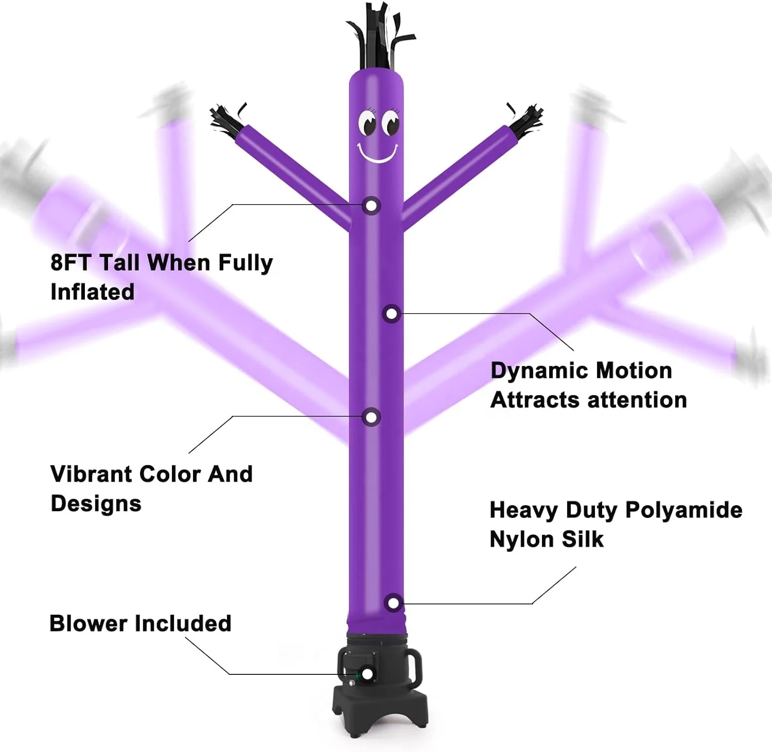 Best Cost-Efficient Outdoor Advertising Air Sky Wacky Waving Inflatable Tube Man Custom Inflatable Doctor Air Dancer
