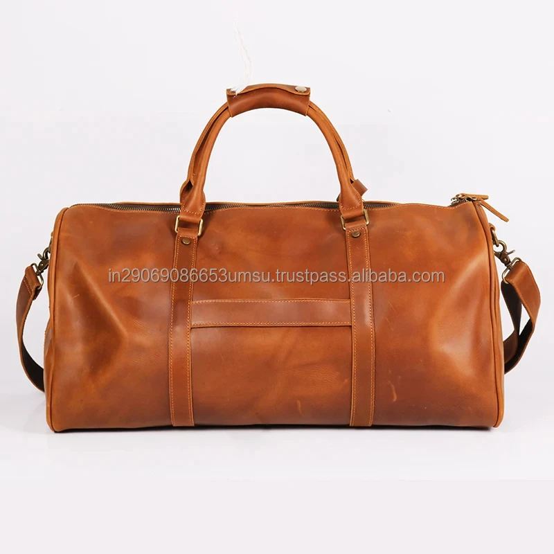 Genuine Leather Garment Bag Leather Large Capacity Travel Bag Hot Sale