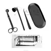 18 x 8.5 cm Black tray set