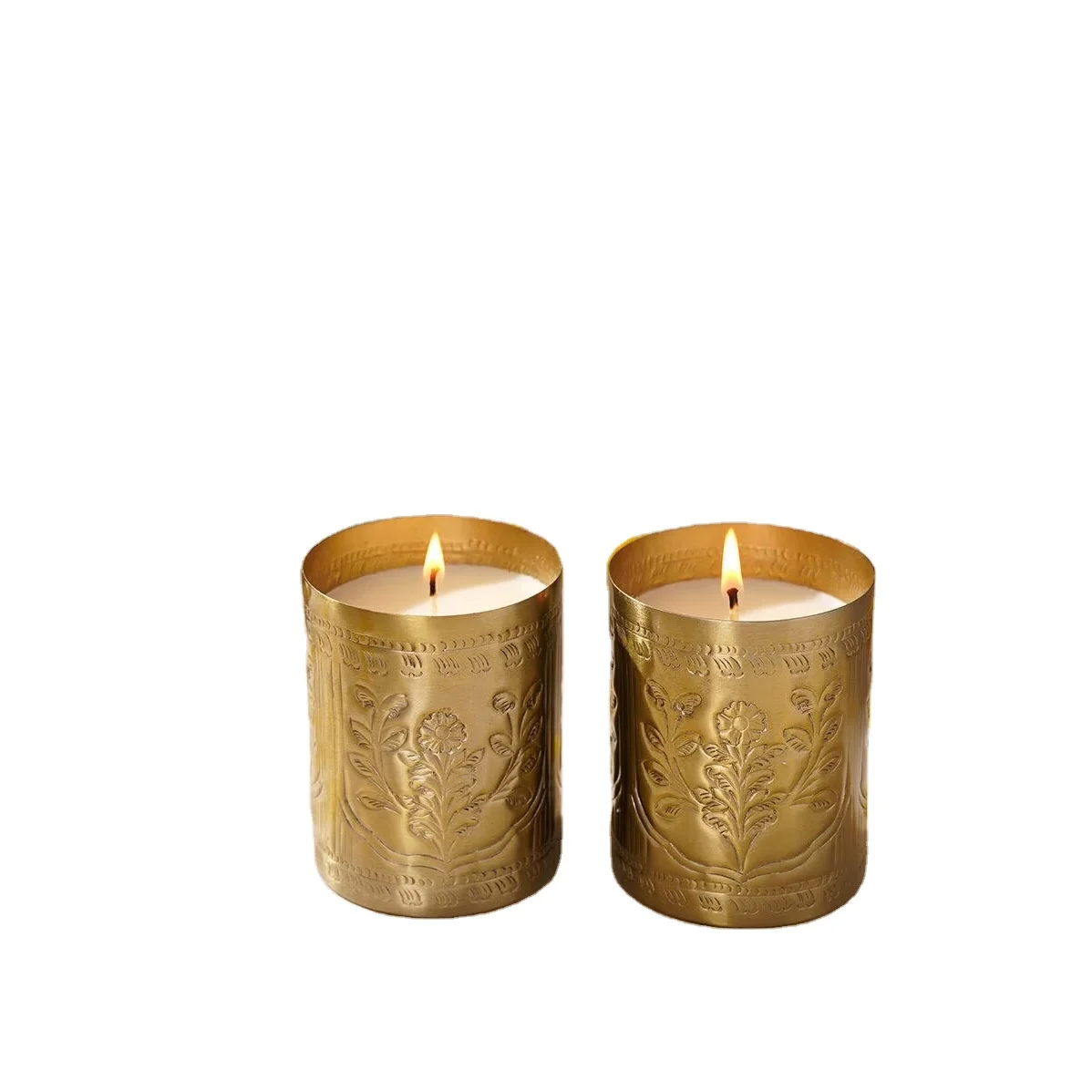 Indian Handmade Metal Candle Holders - Perfect for Festivals