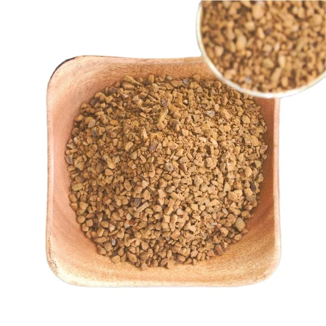 Freeze Dried Instant Coffee Granules Bitter Flavor Mellow Taste From