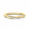 Moissanita de Oro de 18K