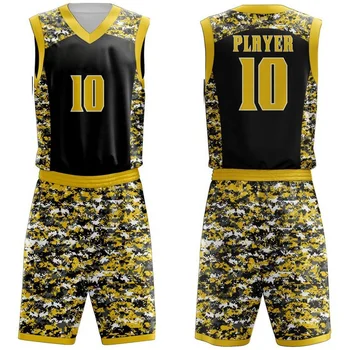 Black & Gold Punjab Basketball Jersey