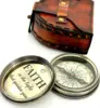 Brass antique & brown
