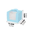 3 inches-Blue