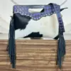 Black & Purple Checkered