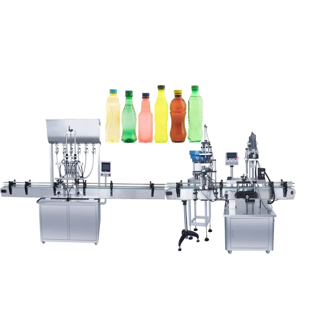 Brenu 4 Head Automatic Filling Machine Bottle Can and Capping 1000ml 20l Fully Pouch Semi Small Oil Machine for Daiginjo Deposit