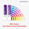 Any Pantone Color Customizable for 100% Cotton Material