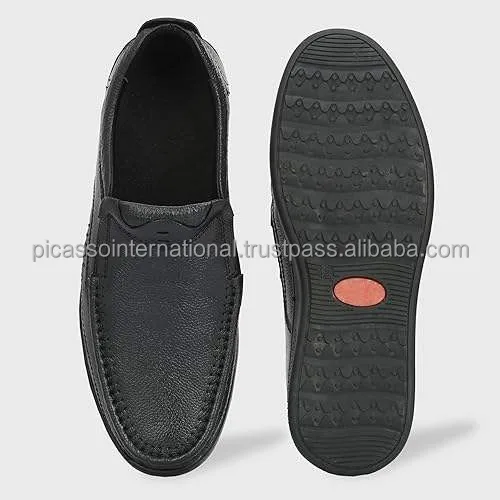 Superior Quality Customized Logo and Size Formal Casual Wear Office Party Wear Genuine Leather Shoes for Wholesale Purchase