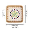 Multicolor Floral Inlay