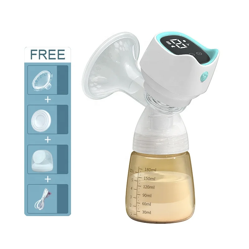 180ML Electric Breast Pump 3 Models 9 Gears Rechargeable Breast Feeding Pump Food Grade Silicone PP PPSU BreastPump BPA Free