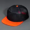 Black/Orange