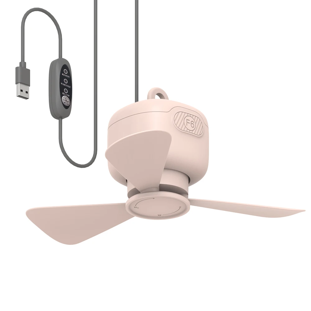2024 Newest Portable Socket Small Modern Ceiling Fan Silent Brushless Motor Multi Color Ceiling Fan in Stock for Wholesale
