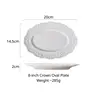 8 oval plate