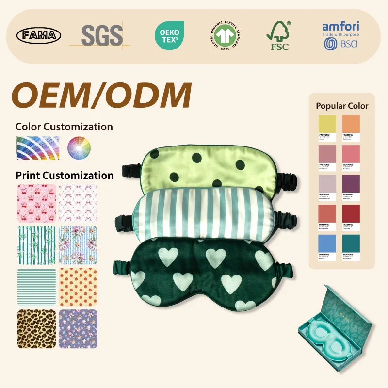Luxe slaapmasker van moerbeizijde 3d ontwerp voor dames_voghion.com