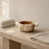 Cream White & Brown