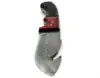 Deep Crimson Red, Jet Black, Brass Accents