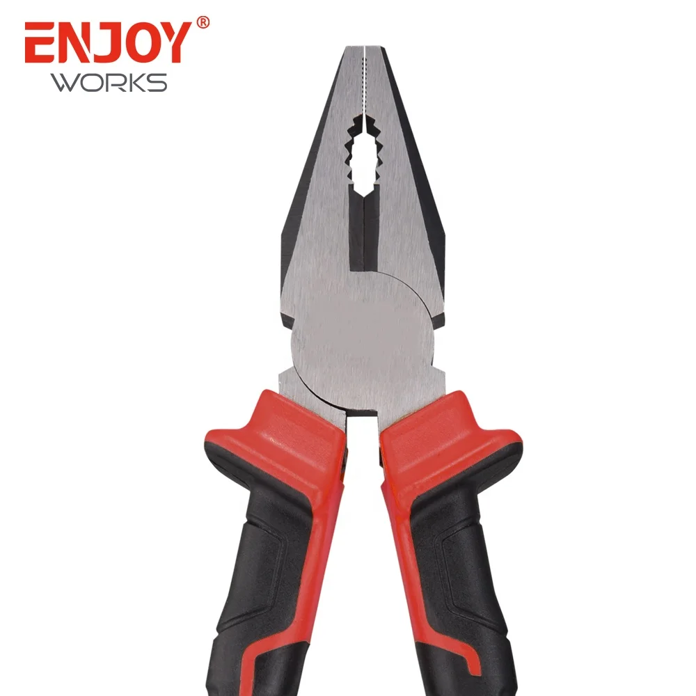 Multi Functional Industry Range Hand Tool Pliers Carbon Steel Custom 6 Inch Combination Pliers