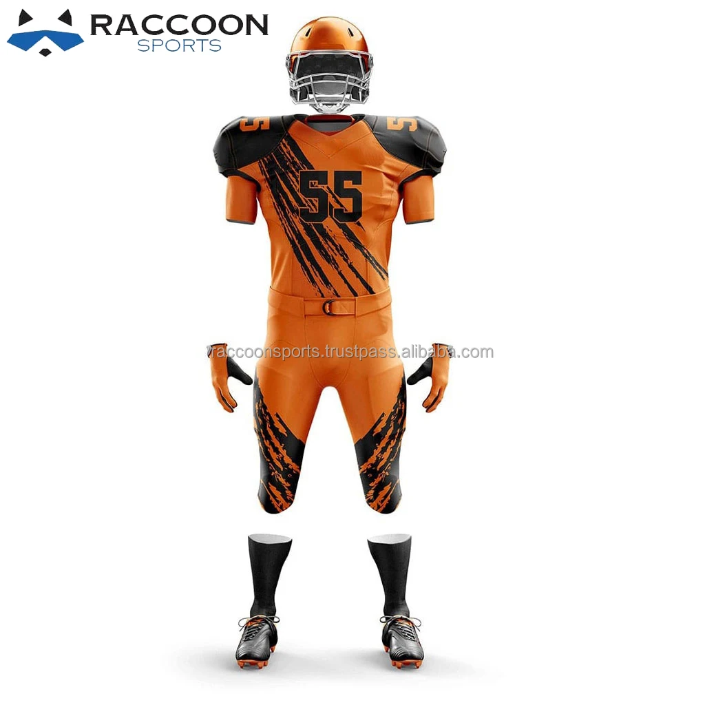 Custom Sublimation American Football Uniforms New Design Youth Buy