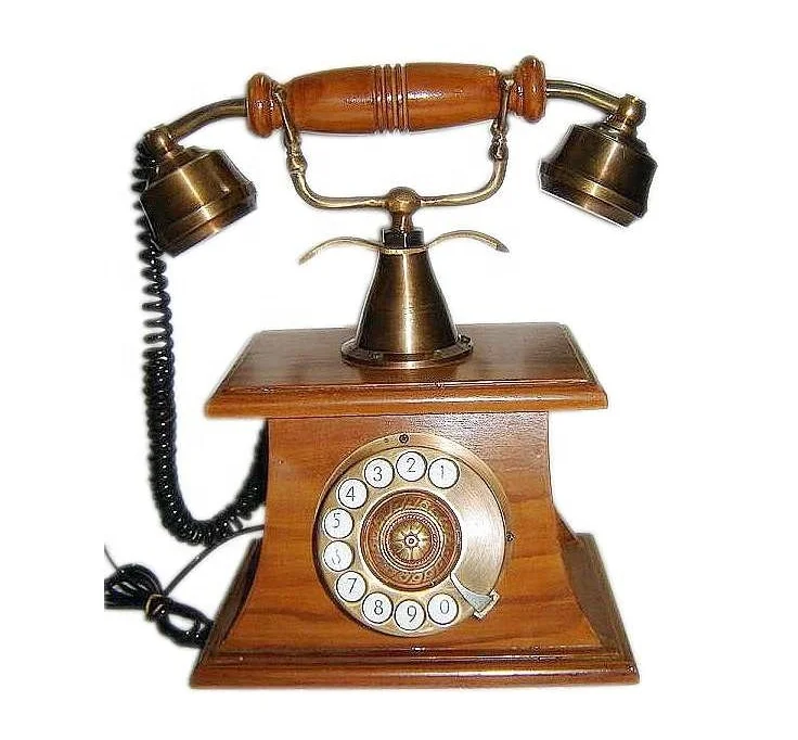 
 Ретро-телефоны домашний стационарный креативный рельефный телефон для домашнего декора  