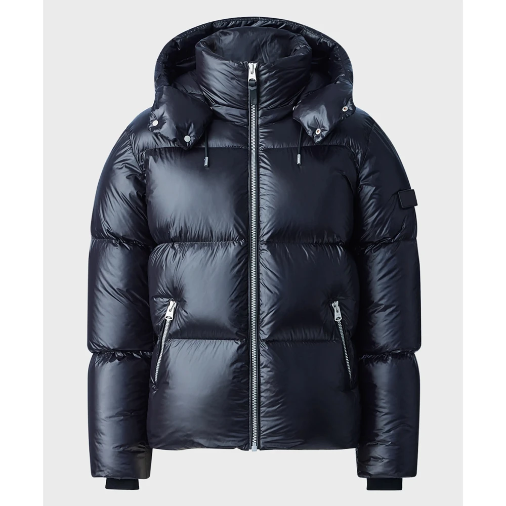 Puffer Jacket New Design Fashion Wholesale Custom Quilted Puffer Jacket With Breathable Hood White Puffer Jacket for Men OEM