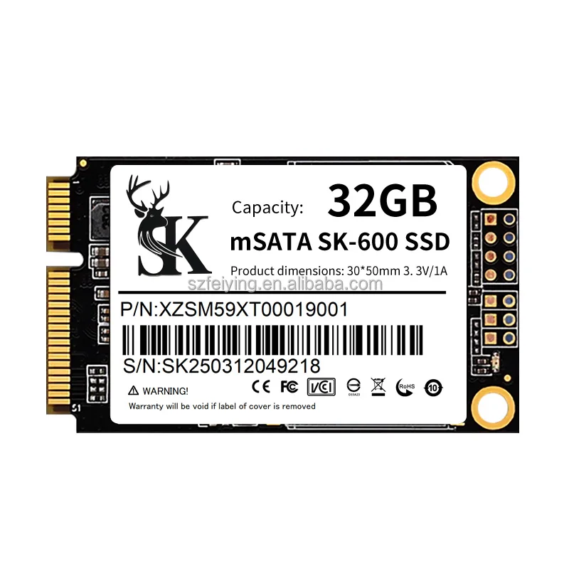 Factory Direct SK-600 1TB Internal MSATA SSD for Laptop Wireless
