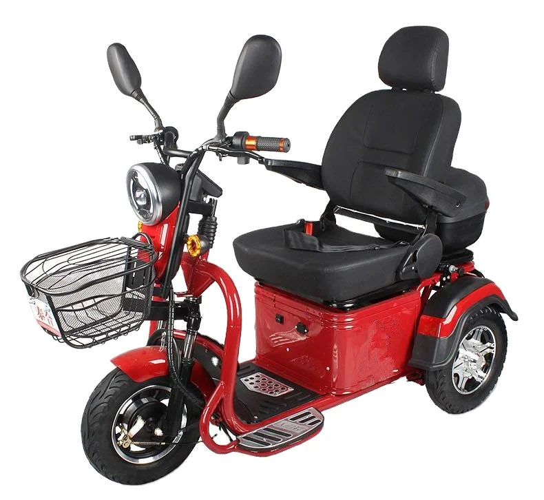 Tricycle Carbon steel Electric scooter heavy duty Chair Electric Left shift mobility scooter for disabled -BZ-TH02