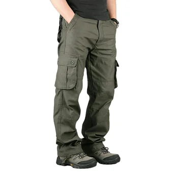 Men's Safety Cargo Six Pocket Pants for Engineer and Mining working uniform /OEM Feild work wear