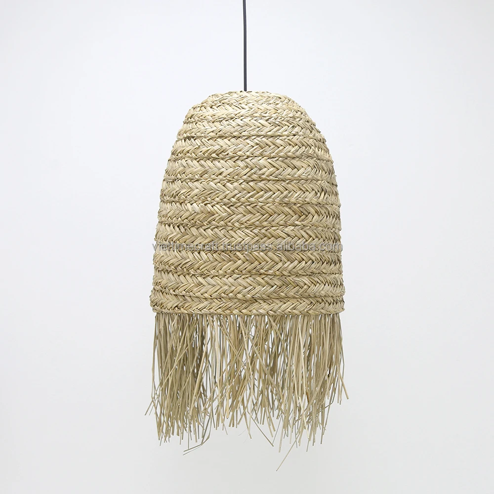 Best Seller Blue Spun Bamboo Lampshade For Decoration Made In Vietnam