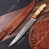Damascus Steel & Olive Wood , Bone