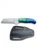 Vibrant Green & Blue Handle