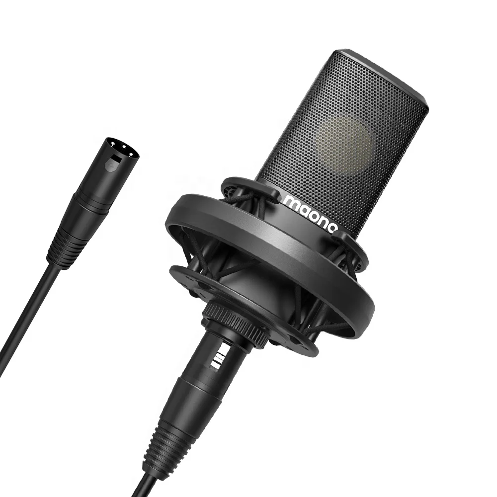 MAONO XLR コンデンサーマイク 34mm大型ダイアフラム付き MAONO XLR コンデンサーマイク 34mm大型ダイアフラム付き 【公式通販】