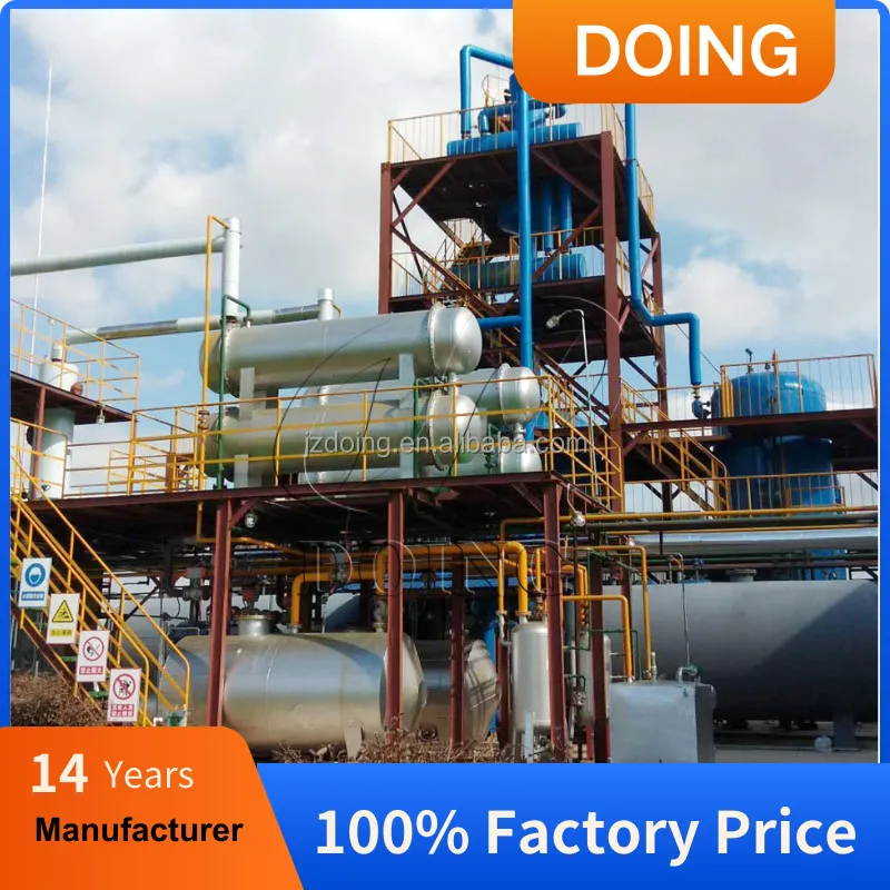 Distillation Machine to Refine Dirty Engine Oil Recycling Machine Waste Mobil Oil Recycling Machine Purifier System