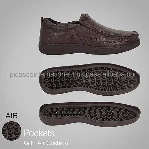 Highest Quality Wholesale Supply Elegant Design Formal Party Wear Slip On Genuine Leather Dress Shoes for Men