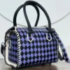 Black & Purple Chekcered