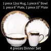 4-pieces Dinner Set