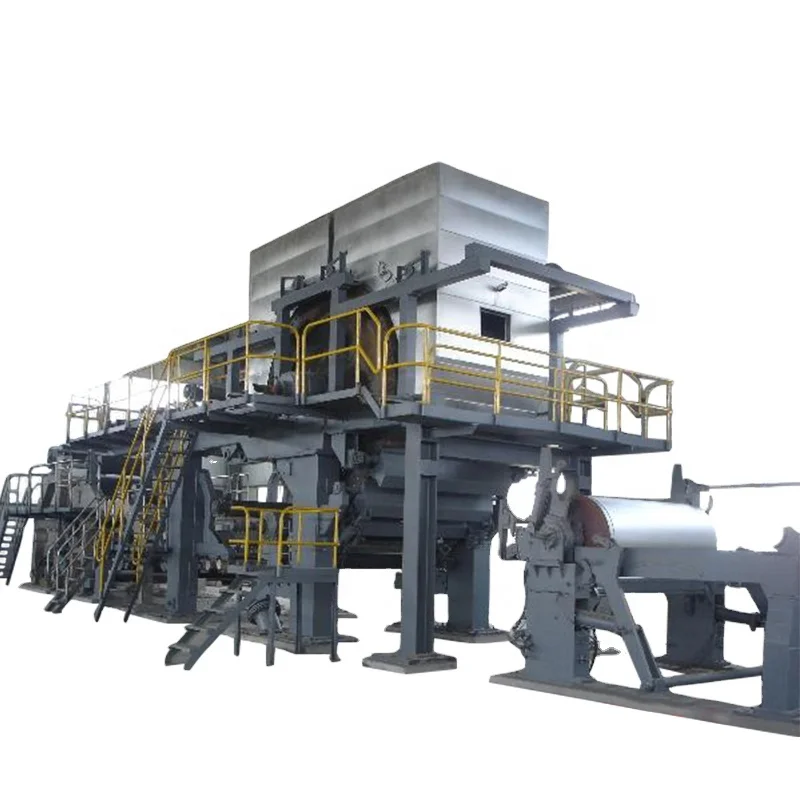 Bamboo Pulp Paper Production Machinery Small Scale Toilet Tissue Paper Making Machine
