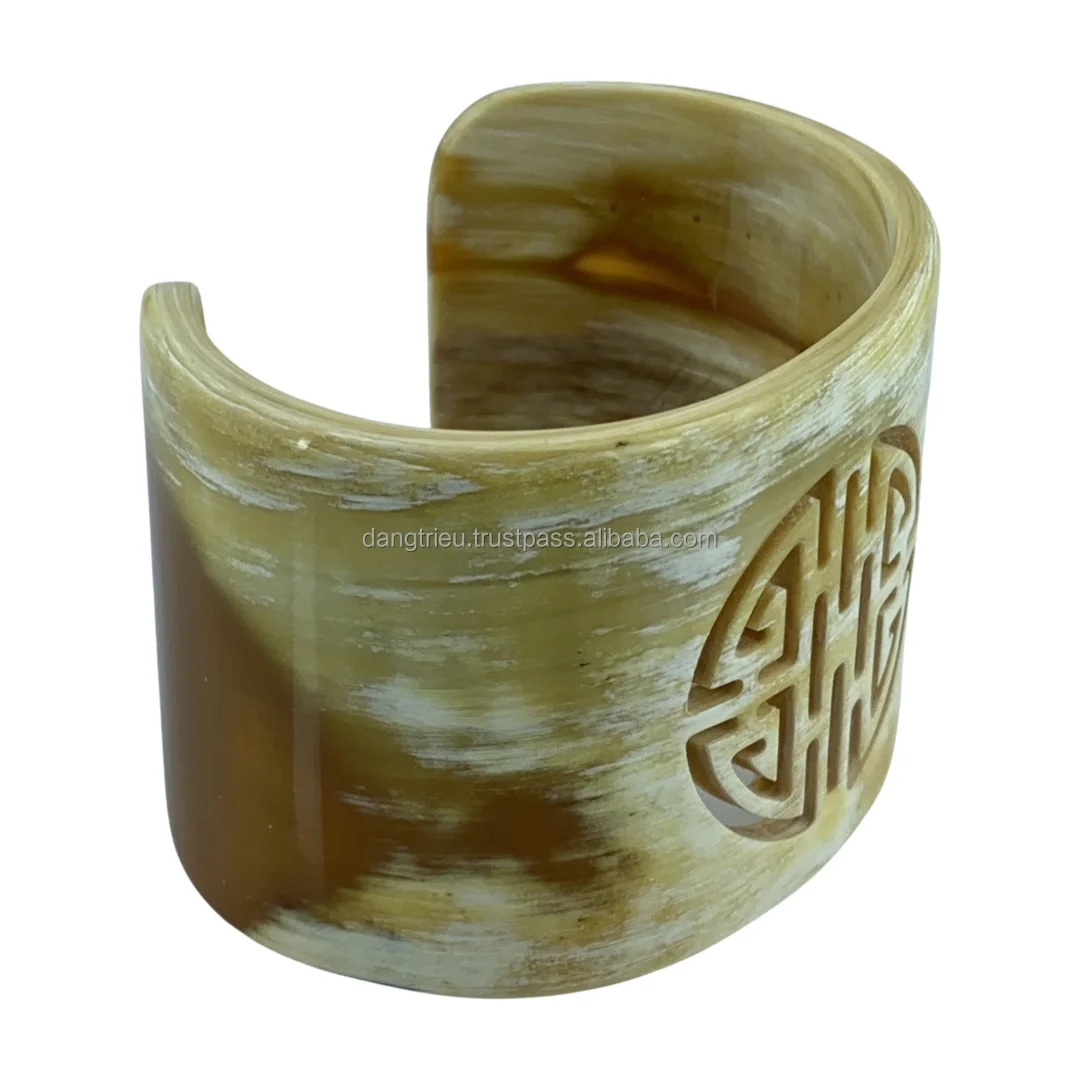 New Fashion Natural Horn Bracelet 100 Natural Bracelet Bangle Woman