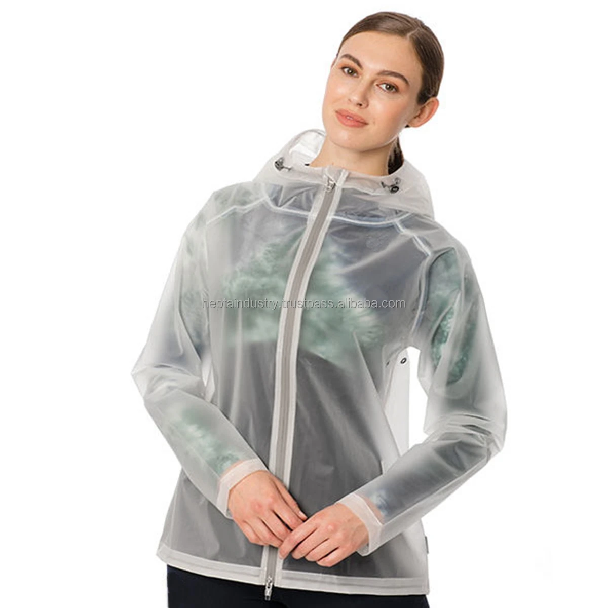 Equestrian Horse Riding Custom Brand New Transparent Style Waterproof Fashion Pvc Rain Coat