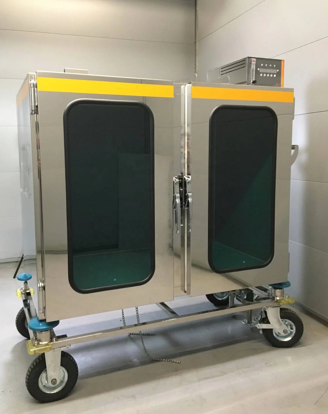 
Азотный шкаф из нержавеющей стали на колесиках 