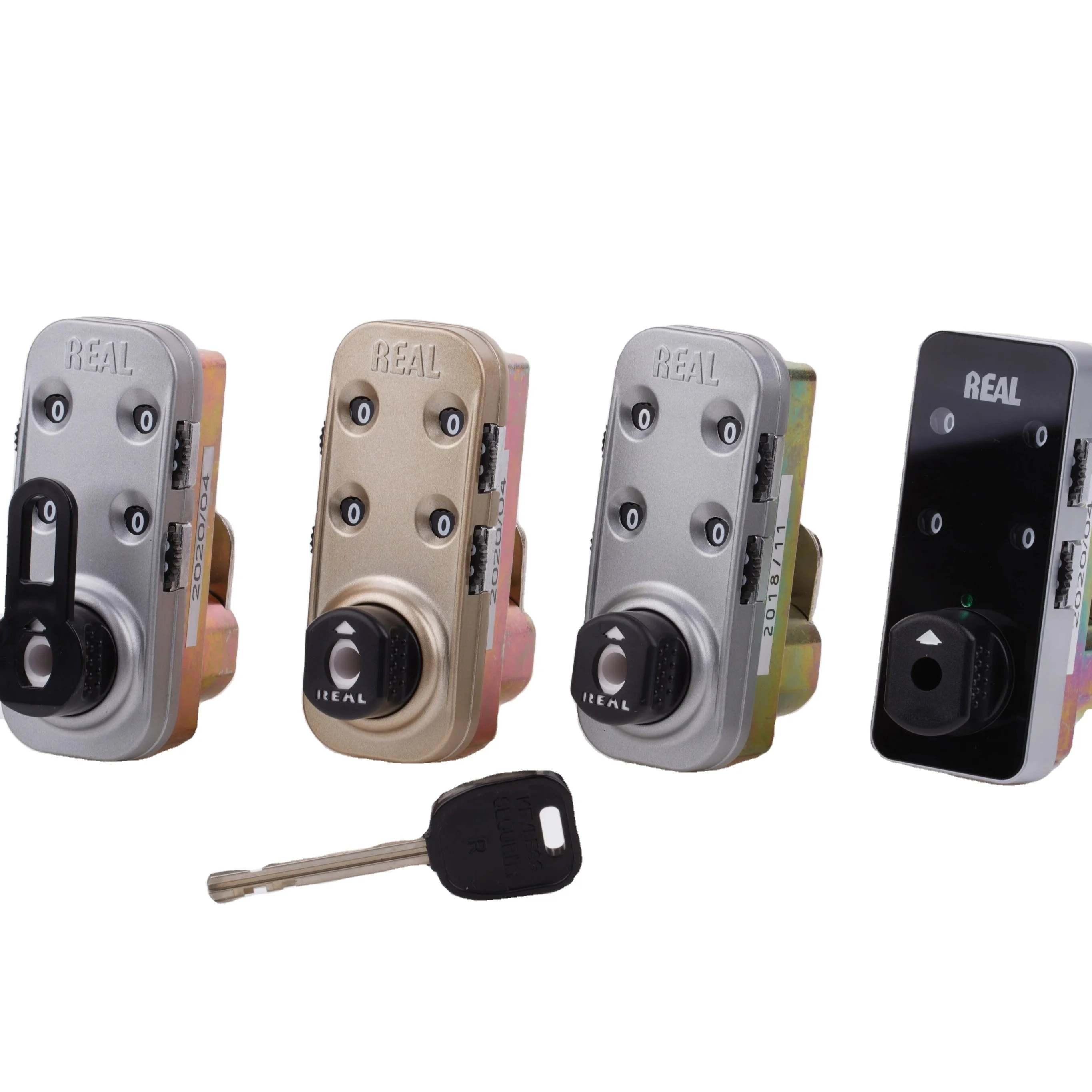 REAL RL-9046 Durable 4-Digit CAM Locker Lock With Master Key Combination Made of Zinc Alloy