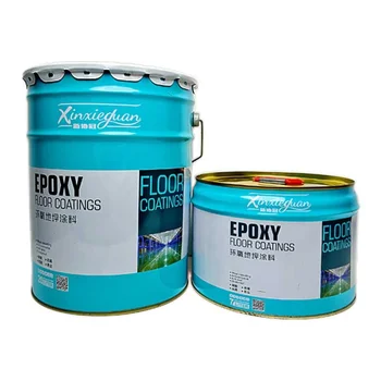 Self-Leveling Epoxy Resin Floor Paint for Clean Rooms Liquid Coating Application Brush Friendly