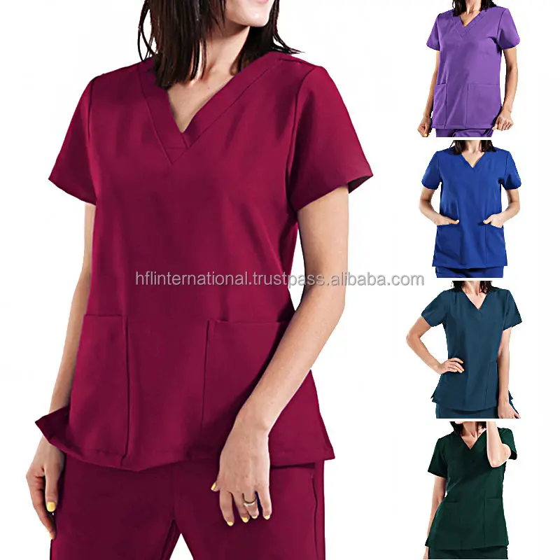 Scrub Suit Medical Uniform Dental Clinic Supplies Nurse Women Scrub