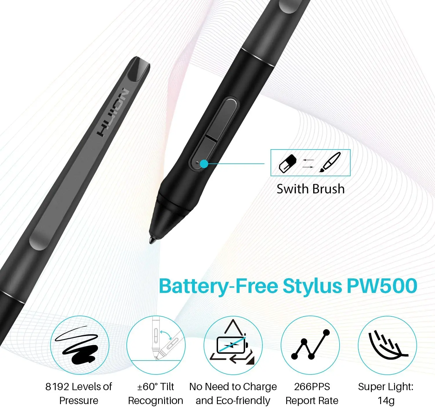 【値下げOK】HUION Creative ペンタブレットWH1409 v2 WH1409 V2 Computer Pen Tablet & Art Tablet | Huion