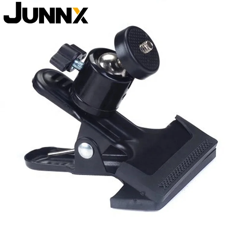 Junnx новинка держатель камеры крепление клипса многофункциональный зажим держатель шаровая Головка 1/4 винт для вспышки Свет Стенд