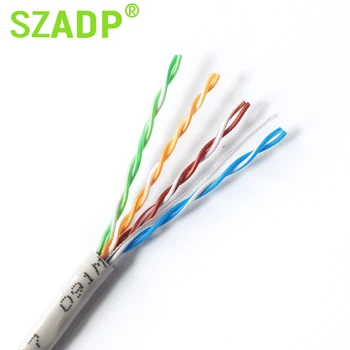 ＶＡＣＡＮ LAN CABLE UTP ＣＡＴ5E 24AWG/4PRS Cat5e FTP 24 AWG 4 Pair Shielded LAN Cable with Pass CPR