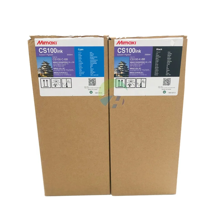 Mimaki SWJ-320 Series Printer Original Solvent Ink CS100 with Chip 2L ...